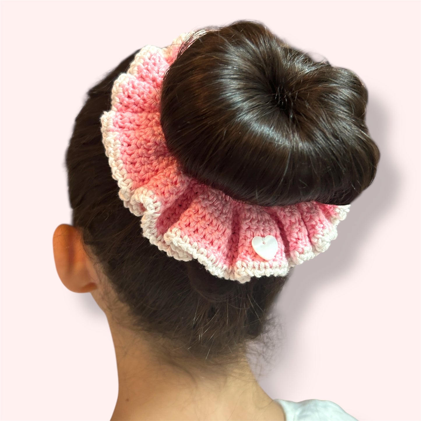 Chouchou froufrou crochet