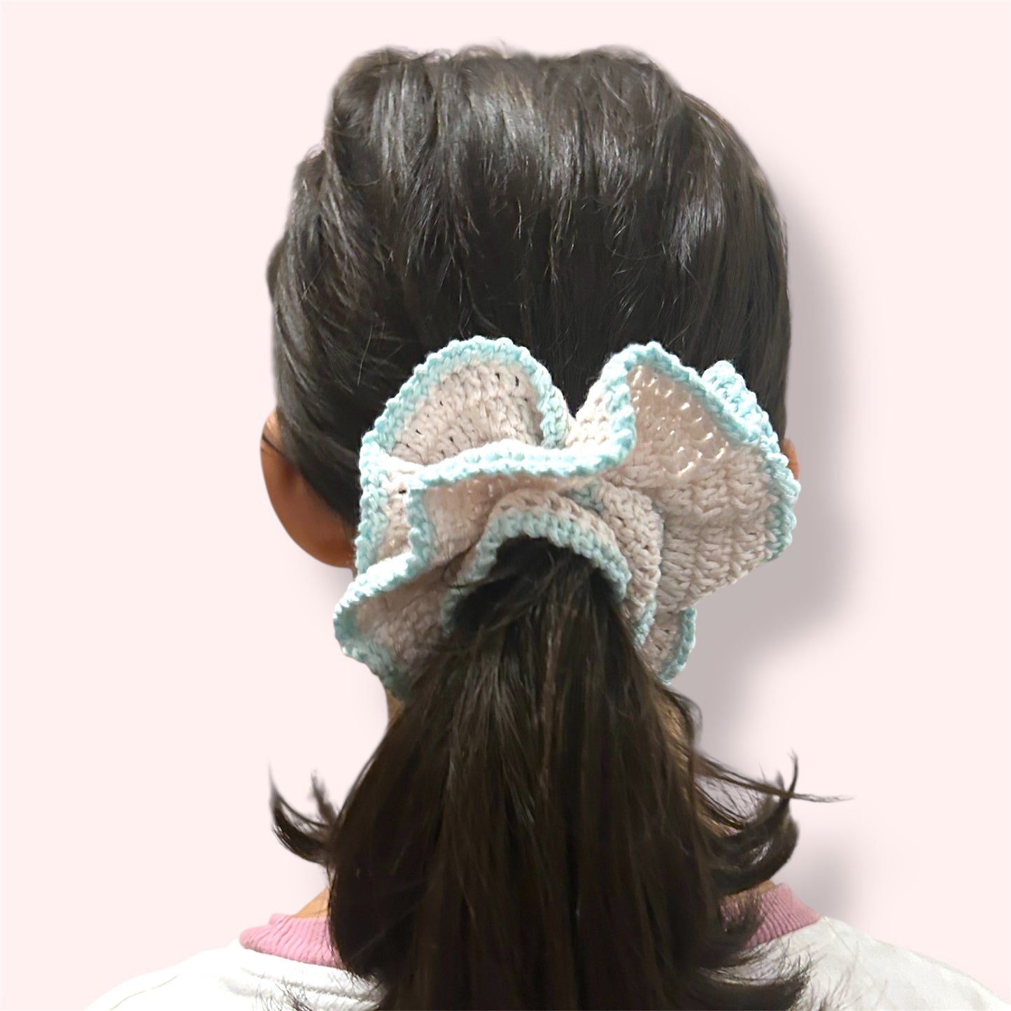 Chouchou froufrou crochet