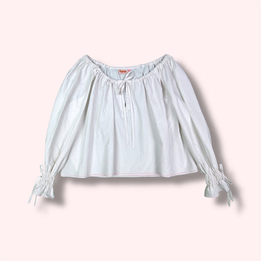 Le petit haut Blanche