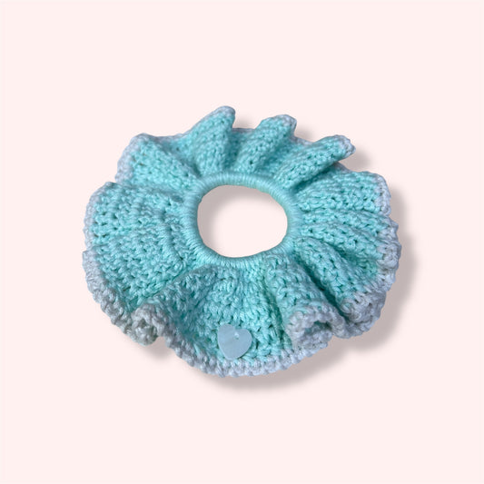 Chouchou froufrou crochet