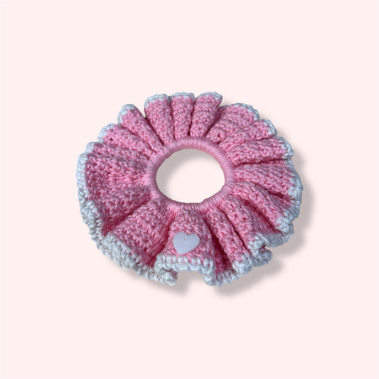 Chouchou froufrou crochet